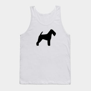 Welsh Terrier Silhouette Tank Top